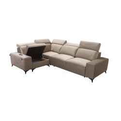 Ecksofa Alto II Mix mit Schlaffunktion - Bequemes und funktionales Möbelstück aus Plecionka, Sawana 21 | Name Ihres Geschäfts