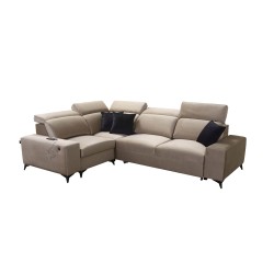 Alto II Mix Corner Sofa with Sleeping Function - Comfortable and Functional Furniture with Wicker, Sawana 72 | Your Store Name