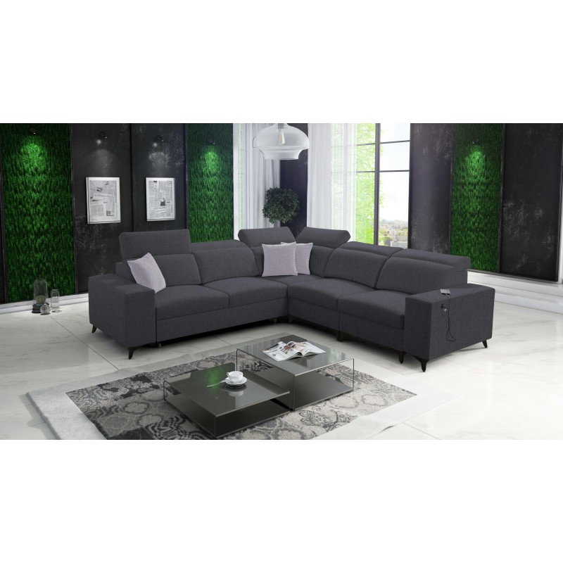 Esquina Alto III Mix con función de cama - comodidad y estilo en uno.