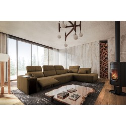 Elegantes Ecksofa 'Milano XI Mix' aus Webstoff, Verita 28
