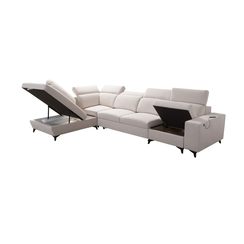 Alto XI Mix Corner Sofa with Sleeping Function and Adjustable Headrests | [NAZWA SKLEPU]