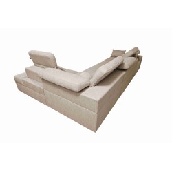 Elegantes Ecksofa 'Milano XI Mix' aus Gewebestoff, Verita 09