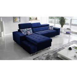 Fusion I corner sofa with a sleeping function, adjustable headrests, and a USB port | Fusion Furniture