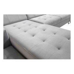 Fusion I Ecksofa mit Schlaffunktion, verstellbaren Kopfstützen und USB-Anschluss | Fusion Möbel