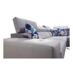 Ecksofa Fusion II mit Schlaffunktion in Samtstoff | Hydrophob, Magic Velvet 2229 | Das ideale Möbelstück für Ihr Wohnzimmer