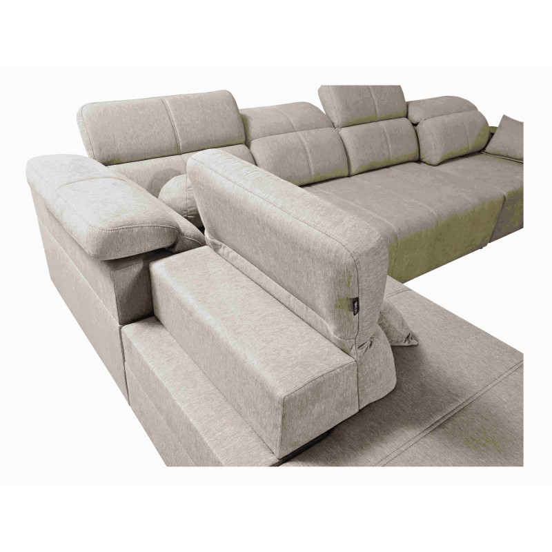 Elegantes Ecksofa 'Milano XI Mix' aus Webstoff, Verita 28