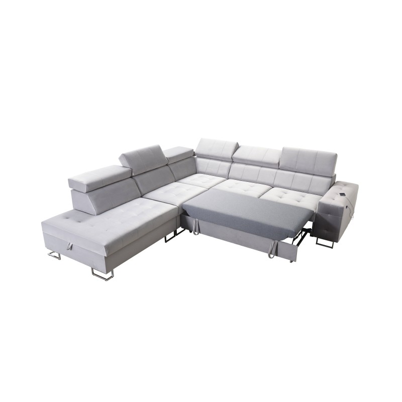 bMeta Título:/b Esquinero Fusion IX - Asiento Acolchado, Función para Dormir - Material Terciopelo | Hidrofóbico, Magic Velvet 2