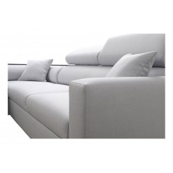 Magneto II corner sofa with sleeping function and bedding storage - Plecionka, Sawana 14