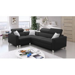 Magneto II corner sofa with sleeping function and bedding storage - Plecionka, Sawana 14