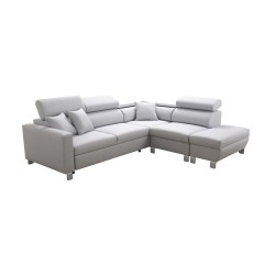 Sofá esquinero Magneto III con función de cama - elegancia y funcionalidad en uno