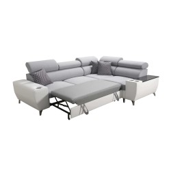Ecksofa Luna II mit Schlaffunktion - Eleganz und Funktionalität in einem