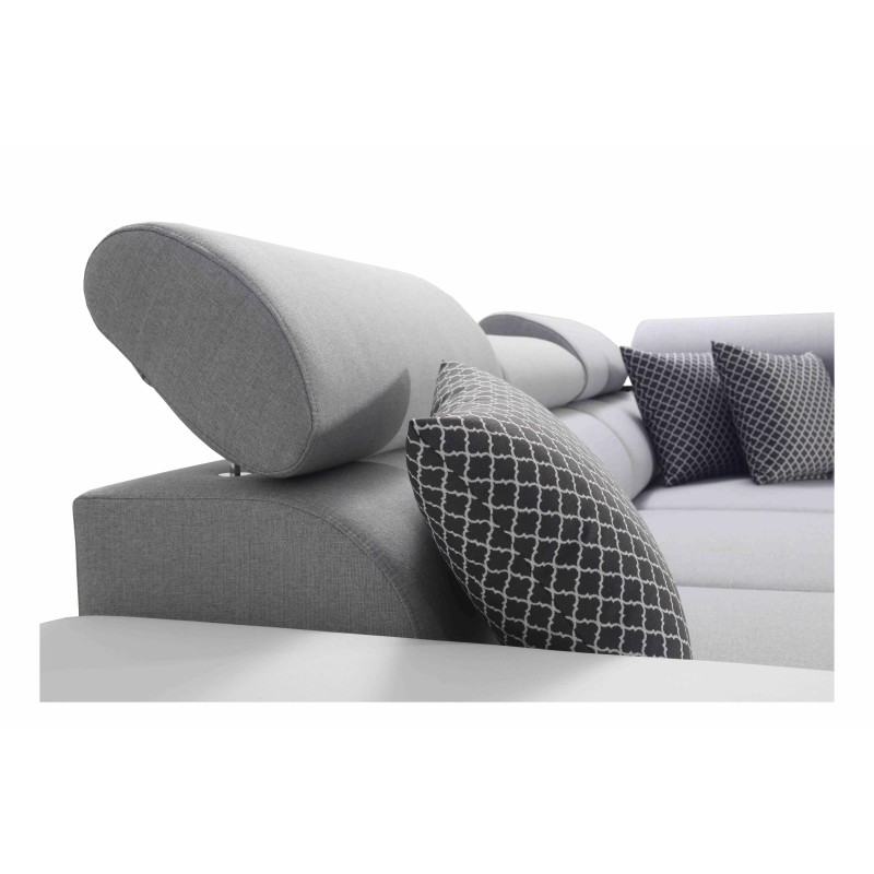 Sofá esquinero Luna II con función de cama: elegancia y funcionalidad en uno.