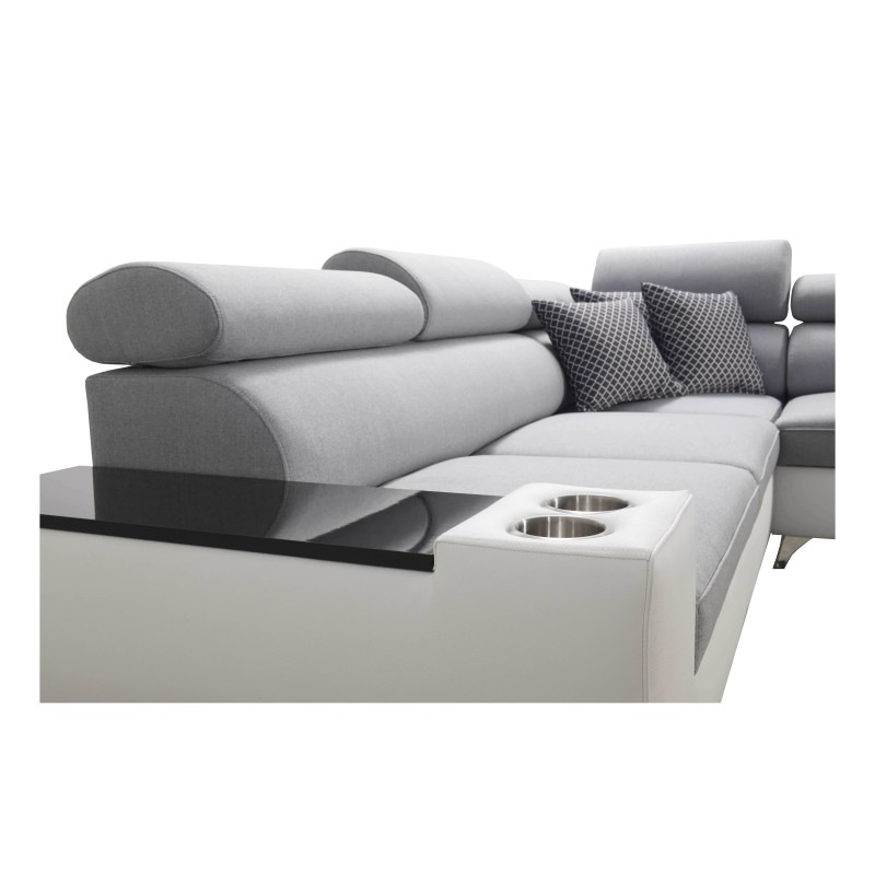 Luna VII Corner Sofa with Sleeping Function - Modernity and Comfort in One