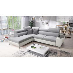 Luna VII Corner Sofa with Sleeping Function - Modernity and Comfort in One