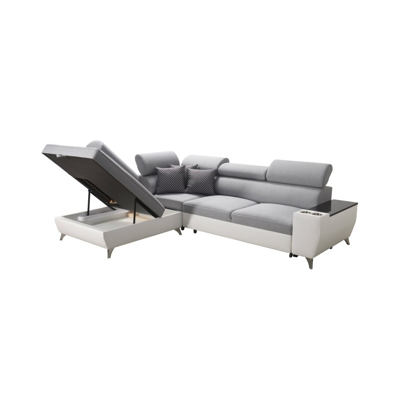 Luna VII Corner Sofa with Sleeping Function - Modernity and Comfort in One