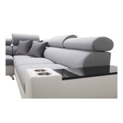 Luna VII Corner Sofa with Sleeping Function - Modernity and Comfort in One