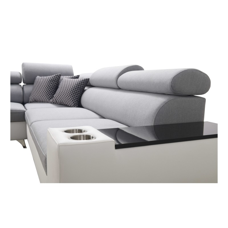 Luna VII Corner Sofa with Sleeping Function - Modernity and Comfort in One