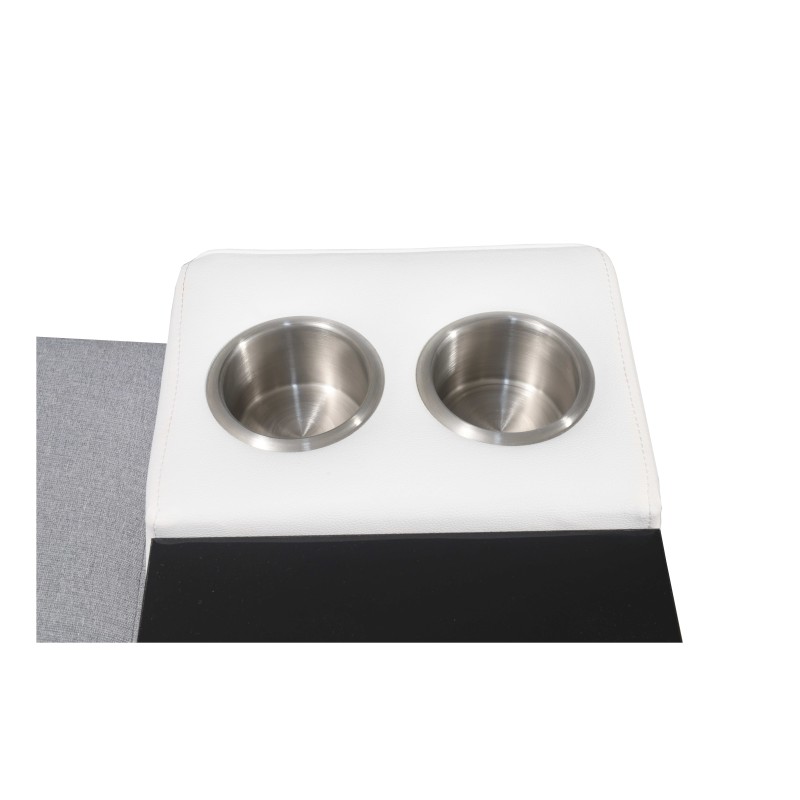 Esquinero Luna VII con función de cama: modernidad y confort en uno.