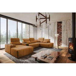 U-förmiges Ecksofa Milano V mit Schlaffunktion – die ideale Verbindung von Eleganz und Funktionalität