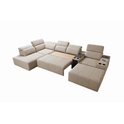 Narożnik w kształcie U milano V z funkcją spania – idealne połączenie elegancji i funkcjonalności