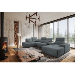 U-förmiges Ecksofa Milano V mit Schlaffunktion – die ideale Verbindung von Eleganz und Funktionalität