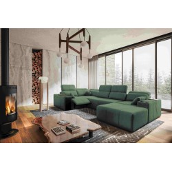 U-förmiges Sofa Milano IV MIX mit Schlaffunktion – Eleganz und Funktionalität | [Nazwa Sklepu]