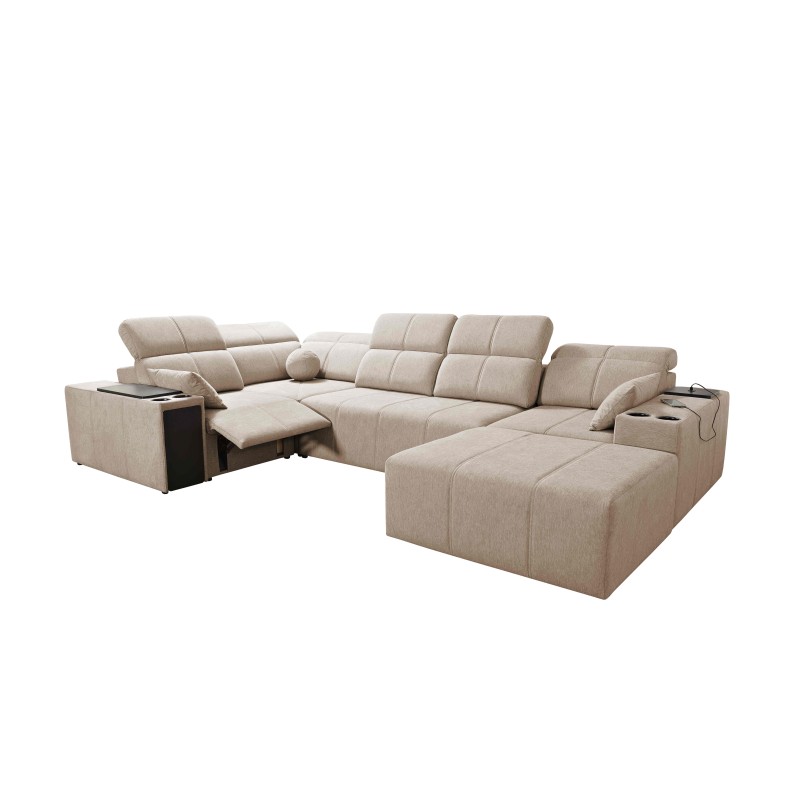 U-Shaped Corner Sofa Milano IV MIX with Sleeping Function – Elegance and Functionality | [Nazwa Sklepu]