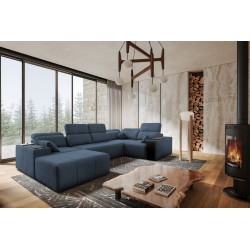 U-förmiges Sofa Milano IV mit Schlaffunktion, Plecionka, Verita 76 | Bequem und funktional