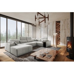 U-förmiges Ecksofa Milano IV mit Schlaffunktion Plecionka, Verita 80 | Bequem und funktional