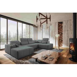 U-shaped corner sofa Milano VI with a sleeping function - perfect for relaxation and sleeping