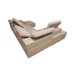 Ecksofa in U-Form Milano VI mit Schlaffunktion - ideal zum Entspannen und Schlafen