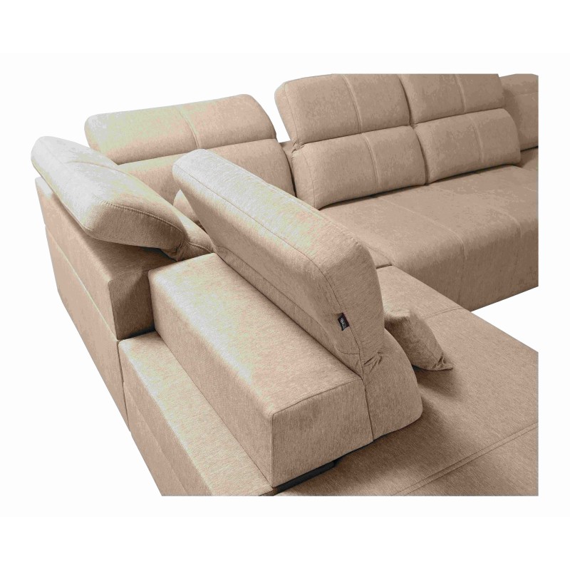 U-shaped corner sofa Milano VI with a sleeping function - perfect for relaxation and sleeping