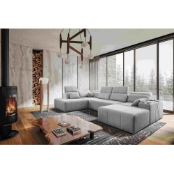 U-shaped corner sofa Milano VI with a sleeping function - perfect for relaxation and sleeping