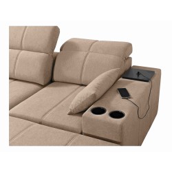 U-shaped corner sofa Milano VI with a sleeping function - perfect for relaxation and sleeping