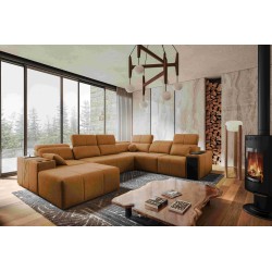 U-förmiges Sofa Milano VIII mit Schlaffunktion - Komfort und Stil in einem | [Twoja Nazwa Firmy]