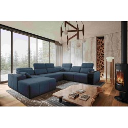 U-förmiges Sofa Milano VIII mit Schlaffunktion - Komfort und Stil in einem | [Twoja Nazwa Firmy]