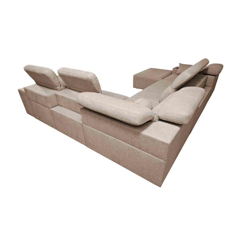 U-förmiges Sofa Milano VIII mit Schlaffunktion - Komfort und Stil in einem | [Twoja Nazwa Firmy]