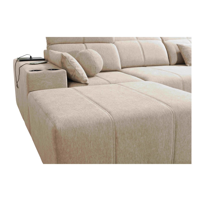 The U-shaped Milano X sectional sofa with a sleeping function – the perfect piece of furniture for those who value comfort and s