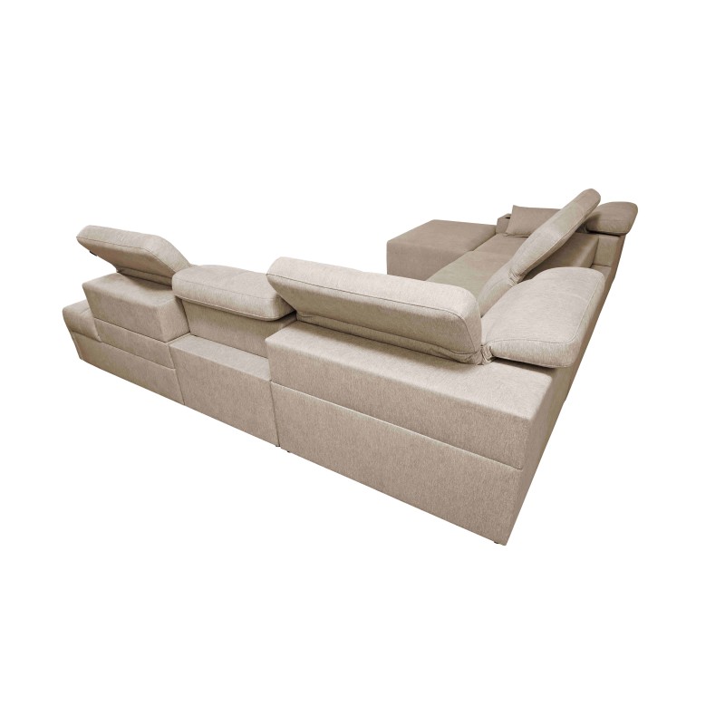 The U-shaped Milano X sectional sofa with a sleeping function – the perfect piece of furniture for those who value comfort and s