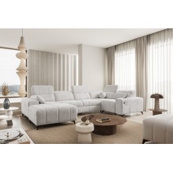 U-förmiges Sofa Ballagio IV mit Schlaffunktion – raffiniertem Komfort und Eleganz | [Twoja Firma]