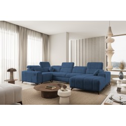 U-förmiges Sofa Ballagio IV mit Schlaffunktion – raffiniertem Komfort und Eleganz | [Twoja Firma]