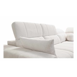U-Form-Sofa Ballagio IV Mix mit Schlaf- und Entspannungsfunktion - Geflecht, Spring 1102
