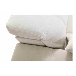 Luxury U-shaped Corner Sofa Ballagio VI with Sleeping Function, Woven Fabric, Spring 1108