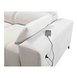 Luxury U-shaped Corner Sofa Ballagio VI with Sleeping Function, Woven, Spring 1115