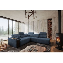 Milano IX corner sofa with a sleeping function in Plecionka fabric, Verita 76 - a combination of style and functionality