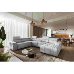 Verona VIII U-shaped corner sofa with a sleeping function, fabric Vena 3