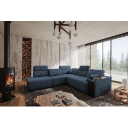 Milano IX corner sofa with a sleeping function in Plecionka fabric, Verita 76 - a combination of style and functionality