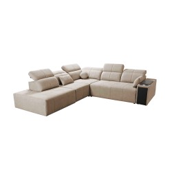 Milano IX corner sofa with a sleeping function in Plecionka fabric, Verita 75 - a combination of style and functionality