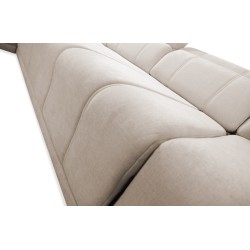 U-shaped Luxor VI corner sofa with a sleeping function fabric Wind 28