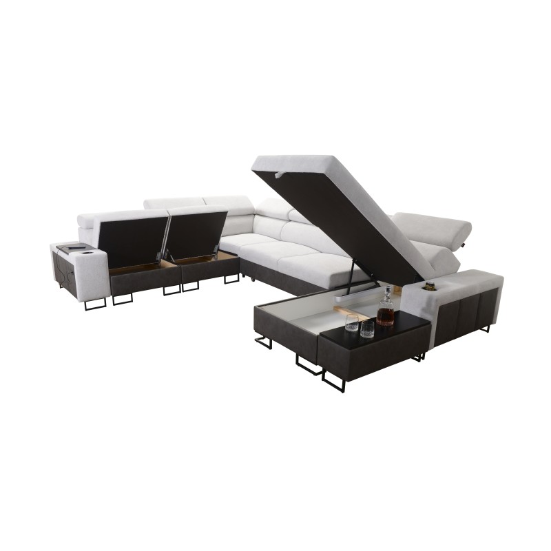 Narożnik U Prestige VIII - elegancja i funkcjonalność w jednym | [Twoja Nazwa Firmy]